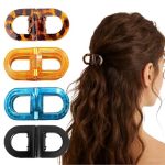 4PCS Magnetic Hair Clips Strong Hold No-slip Magnetic Hair Styling Clips Seamless 2-IN-1 Design For Easy Everyday Hairstyles Cli