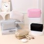 Toiletry Bag Water-resistant PU Leather Makeup Cosmetic Bag Travel Organizer For Accessories Shampoo Full-size Container Toiletries
