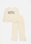 PoP Candy Printed Sweatsuit- Ecru