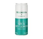 Belgravia Gin & Dry Lemon 440ML - 6
