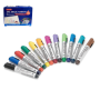 12 Pcs Dry Erase Whiteboard Markers Durable Fibre Tip Rich Ink Flow