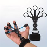 1PC Silicone 5FINGERS Trainer Hand Exerciser With Wristband Suitable For Hand Stretching Recovery Training