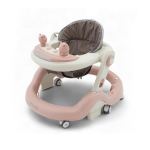 Baby Walker With Wheels Pink
