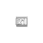 Composable Classic Link Number 21 Silver