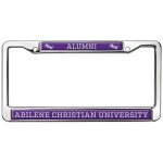 Abilene Christian Alumni Logo Full Size Standard License Plate Metal Frame