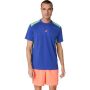 ASICS Men's Padel Court Short Sleeve Padel T-Shirt - Dark Cobalt