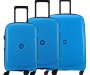 Delsey Belmont 3 Piece Set Metallic Blue