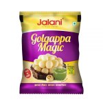Golgappa Magic Pani Puri Instant Kit 100G Pouch - Ready-to-fry Pellets With Tangy Masala Water Powder Quick Homemade Chaat Kit S