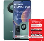 Huawei Nova Y90 128GB LTE Dual Sim - Emerald Green + Vodacom Sim Card Pack