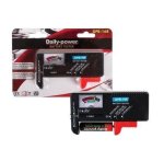 Battery-tester 1.5V+9V