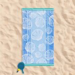 Velour Seashellserenity Beach Towel