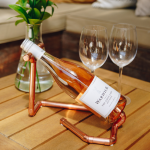 Copper Wine Bottle Stand