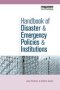 The Handbook Of Disaster And Emergency Policies And Institutions   Paperback