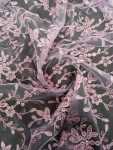 Corded Bridal Tulle Embroidered Fancy