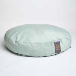 Velvet Dog Bed - Mint Large