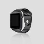 A1 1.54 Inch Ips Screen Bluetooth Smart Watch Support Call Music Photography Tf Card Black