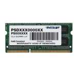 Patriot Signature Line 8GB 1600MHZ DDR3 Dual Rank Sodimm Notebook Memory