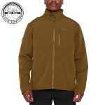 Jeep Men Funnel Neck Soft Shell Jacket - Black - 5XL