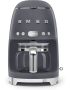 Smeg 10-CUP Slate Grey Retro Filter Coffee Machine DCF02GRSA