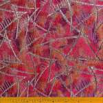 Brocade 15980 Prism Orange&red