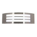 Outdoor Light L047 Stainless Steel With White Polycarbonate Ver