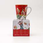 - Peacock Coffee Mug Available In 2 Designs - Red