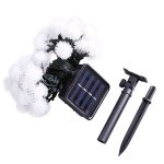 50 LED Solar Dandelion Lights - White