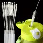 5/10PCS Heavy Duty Straw Cleaning Brush - Stainless Steel Bristles For Glass Silicone And Metal Straws - Perfect For Teapots MINI Micro Bottles And