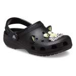 Classic Glow Black Cat Clog Toddler Age 1-5 - Black C10