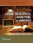 Legal Research Analysis And Writing Paperback 6TH Revised Edition