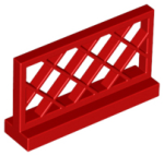 Parts Fence - 1 X 4 X 2 3185 - Red