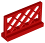 Parts Fence - 1 X 4 X 2 3185 - Red