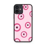 Custom Printed Tpu Cases - Apple Iphone 12 Pro Max & 39 Pink Evil Eye& 39 By