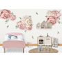 Kikki & Frankie Wall Decal Packs Falling For Peonies