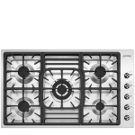 Smeg 90CM Classic Gas Hob Stainless Steel PGF95SA