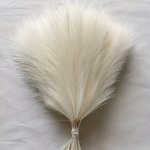 10PCS Faux Pampas Grass - Perfect For Boho Home Decor Weddings & Seasonal Celebrations - Versatile For Living Room Bathroom & Ta