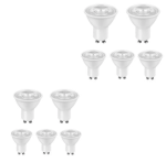 10 Pack - LED 5W Down Lights GU10 Warm White
