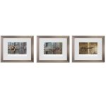 Antique Door Ring Handle And Locks Art Photography Framed Print 925 X 715 Each Set Of 3