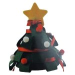 Santa Hat Ornament Fabric
