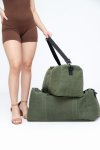 The Senza Large Canvas Military Luggage Duffle Sports Bag