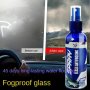 Long-lasting Anti-fog Spray For Car Glass And Helmets Easy Windshield And Interior Window Defogger Clear Visibility Anti-fogging Spray For Mirrors Glasses And Reflective Surfaces