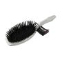 Babyliss Plastic Silver Glitter Massage Hair Brush For Women Ladies Girls