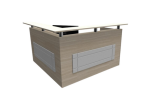 Discovery Reception Counter - L-shape