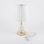 Elegant Crystal Accent Table Lamp With Rgb Smart Lighting