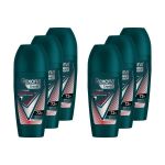 Men Invisible Germ Defence Antiperspirant Roll-on Deodorant 6X50ML