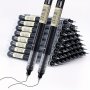 30pcs/10pcs Direct Liquid Quick Drying Ballpoint Pen 0.5mm Black Blue Red. Brush Questions To Write Homework Gel Pen School Office Writing Stationery Gel Pen