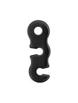 Aluminium 3 Hole S Shape Cord Buckle For Tent Paracord Outdoor Camping