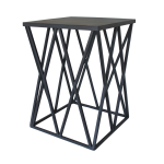 Tiffany Side Table - Saddlewood Ferro