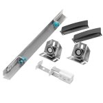 Hillaldam Cosy Track Deluxe Diy Sliding Door Set 30KG