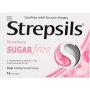 Strepsils Lozenges Strawberry Sugar Free 16